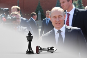 Putyin a sakk játékos